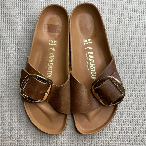 Birkenstock Shoes Birkenstock Madrid Big Buckle Oiled Leather